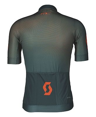 Превью  Велоджерси с коротким рукавом SCOTT RC Pro Aruba Green/Braze Orange